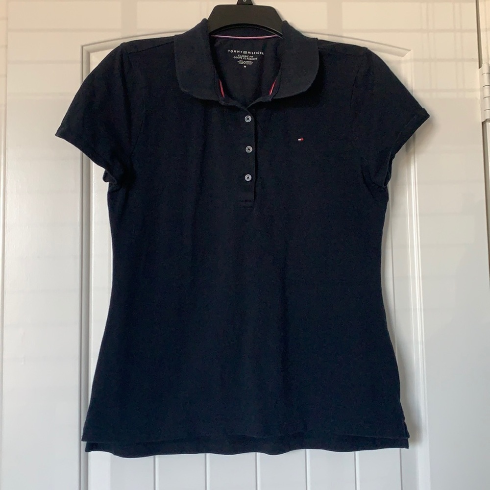 Blue Tommy Hilfiger polo